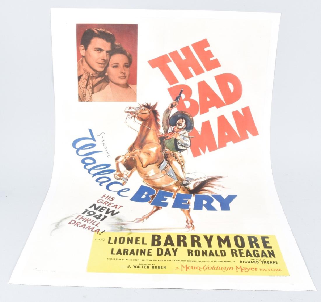 THE BAD MAN 1 SHEET MOVIE POSTER (1 of 5)