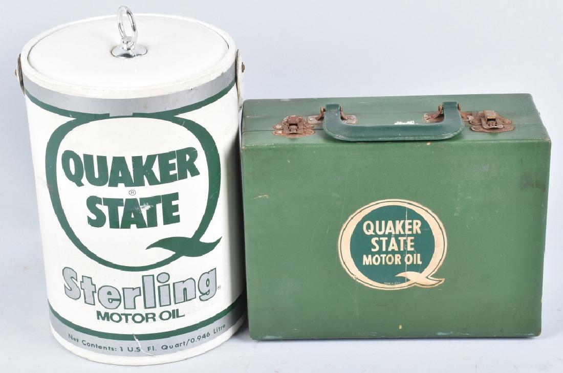 QUAKER STATE OIL KIT & ICE BUCKET (1 of 5)