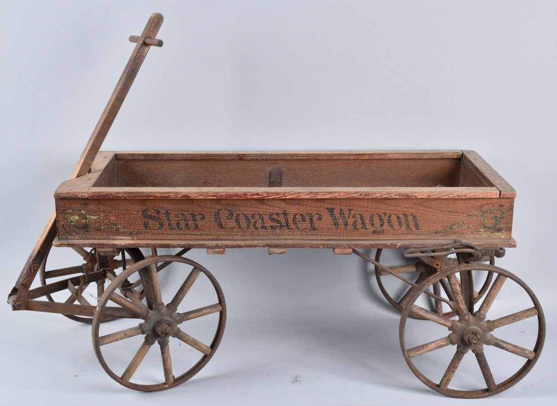 EARLY STAR COASTER WAGON w/ BRAKE (1 of 5)