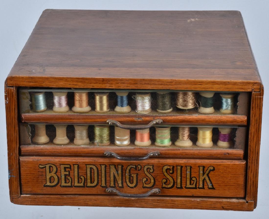 BELDINGS SILK THREAD STORE DISPLAY