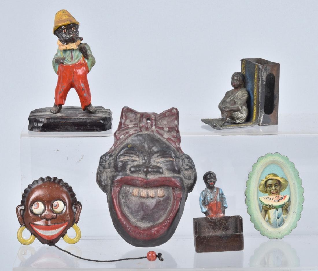 Lot of VINTAGE BLACK MEMORBILIA (1 of 6)