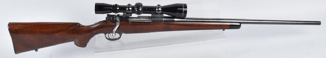 MAUSER M98, .25-06 CUSTOM SPORTING RIFLE: SN 9310, 24" barrel with excellent bore, tight action, nice finish and checkered stocks with cheek rest, includes Leupold scope. Excellent*