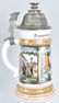 IMPERIAL GERMAN LITHOPANE REGIMENTAL STEIN - 3