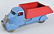EARLY MARX BLUE / RED DUMP TRUCK