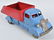 EARLY MARX BLUE / RED DUMP TRUCK - 4