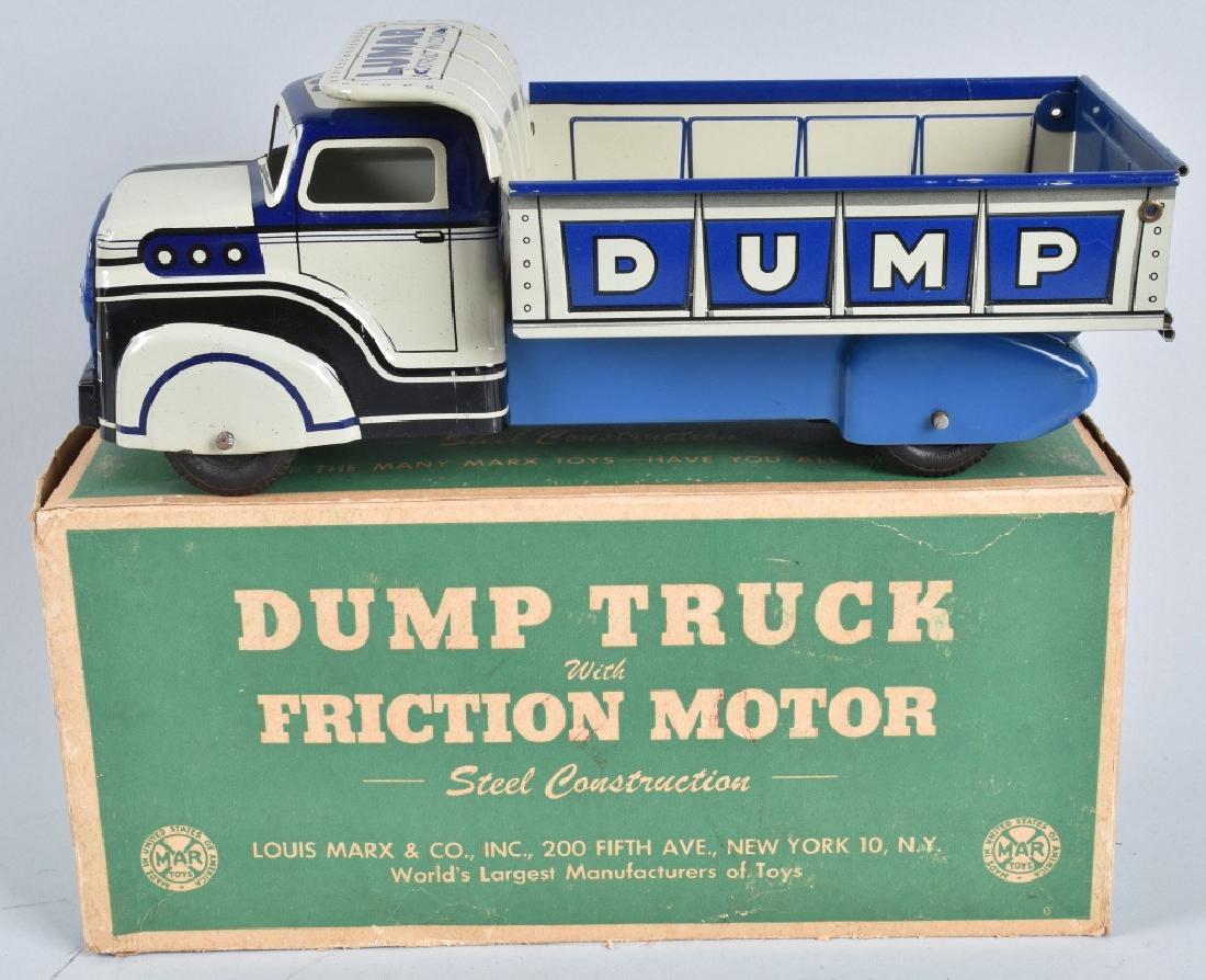 MARX FRICTION DRIVE LUMAR CONSTRUCTION DUMP w/BOX (1 of 10)