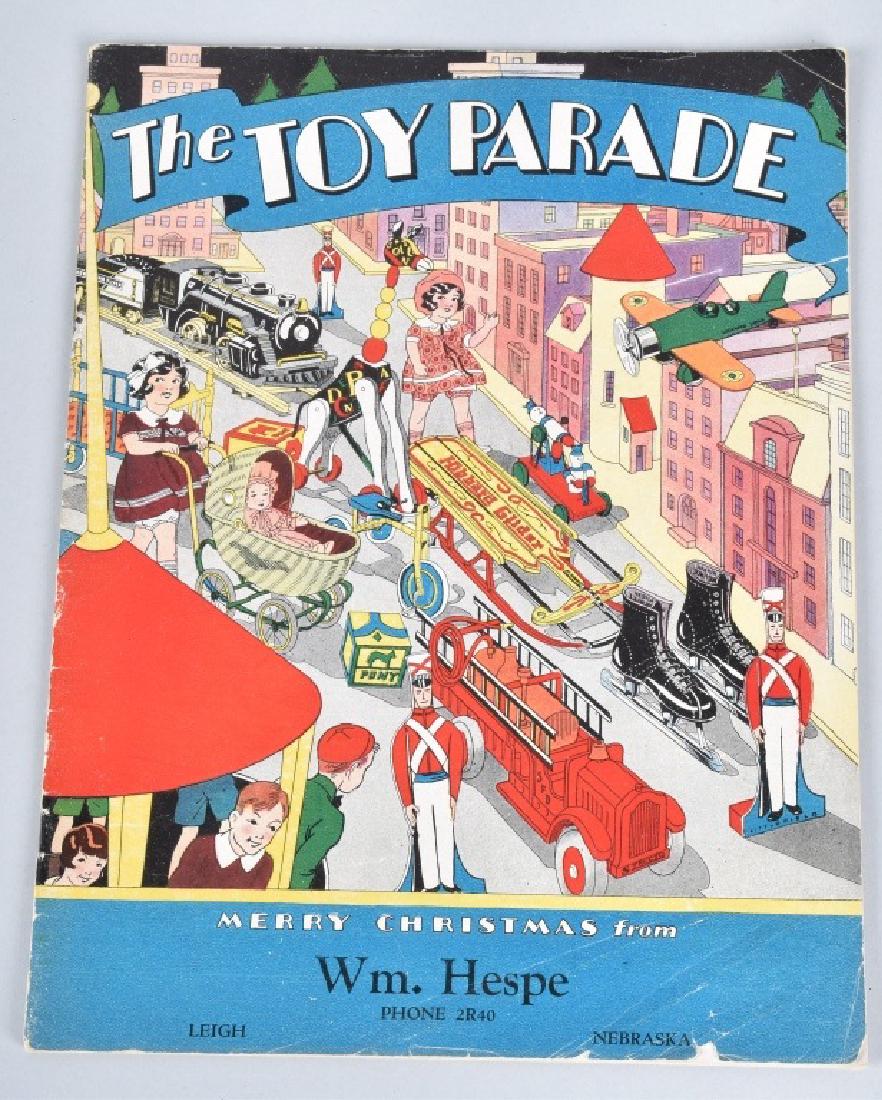 1920'S TOY PARADE COLOR CHRISTMAS TOY CATALOG (1 of 8)