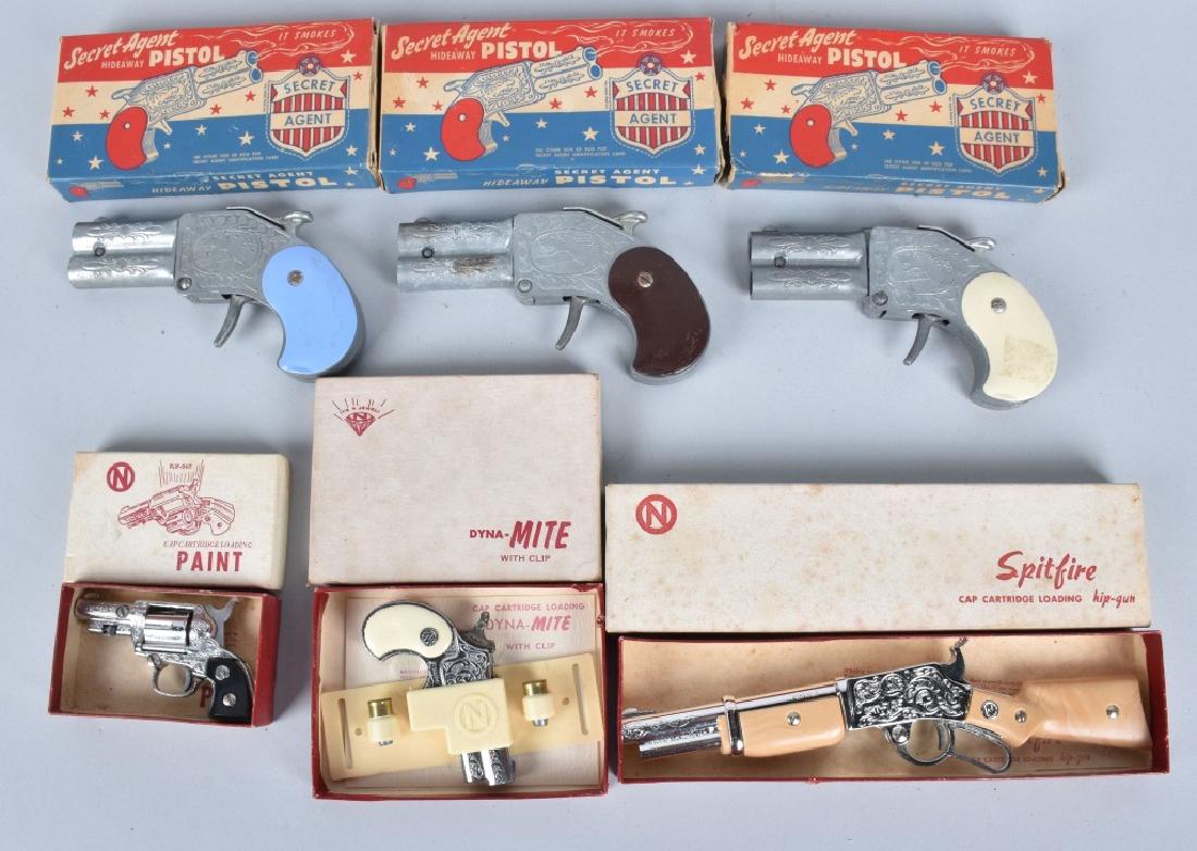 6-BOXED CAP GUNS, NICHOLS and HAMILTON (1 of 5)