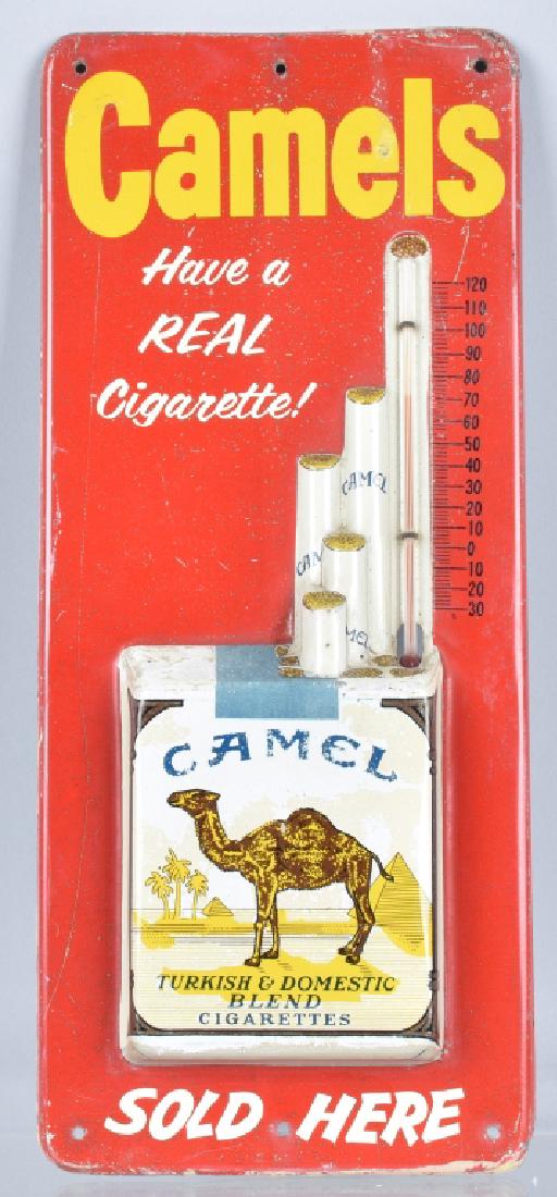 CAMELS CIGARETTE TIN THERMOMETER (1 of 2)