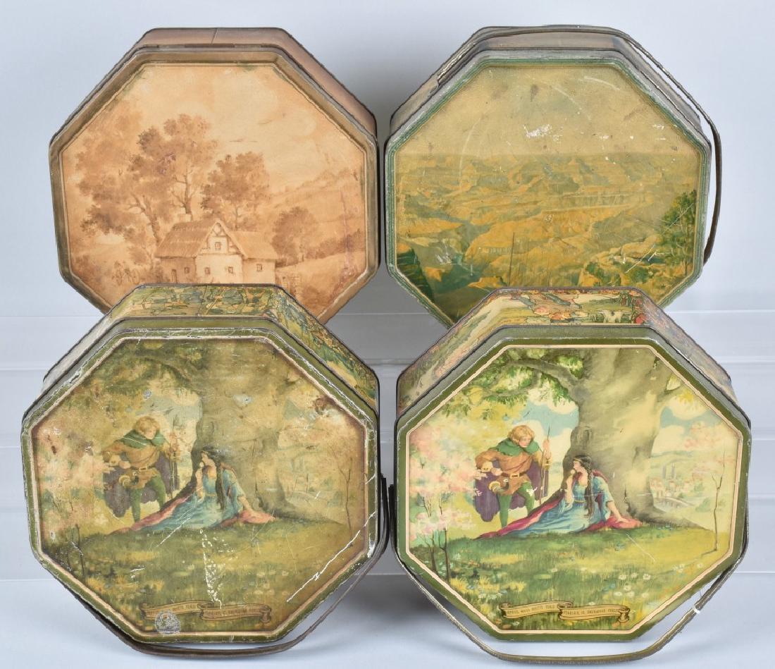 4-VINTAGE BISQUIT TINS, LOOSE-WILES & NABISCO (1 of 8)