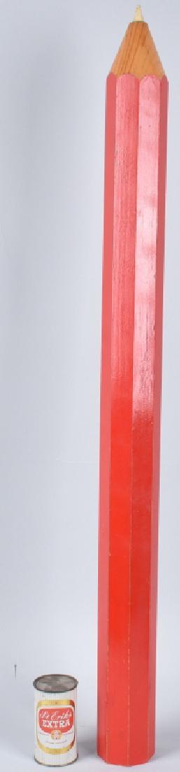 LARGE 44" WOOD STORE DISPLAY PENCIL (1 of 4)