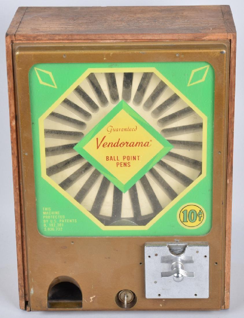 VENDORAMA 10 CENT BALL POINT PEN VENDER, VINTAGE (1 of 4)