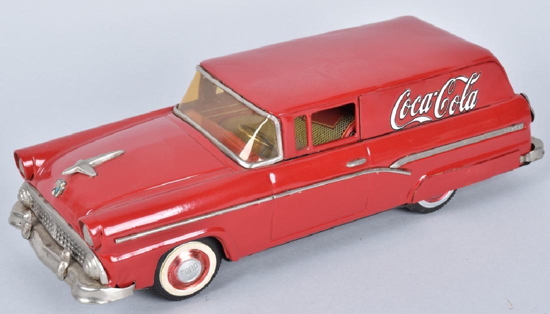 RON SMITH CUSTOM JAPAN TIN 1950s FORD DELIVERY (1 of 5)