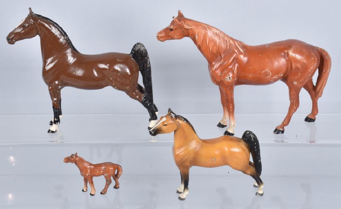 4-HUBLEY HORSES CAST IRON DOORSTOPS and MORE (1 of 6)