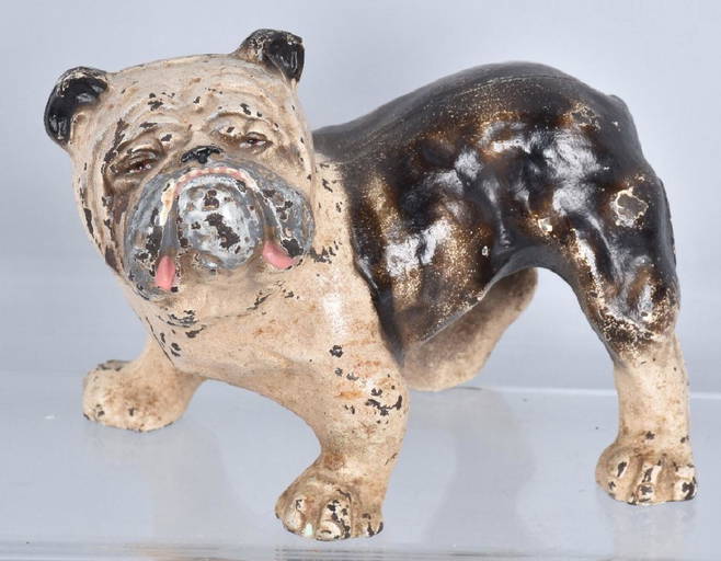 Hubley English Bulldog Cast Iron Doorstop