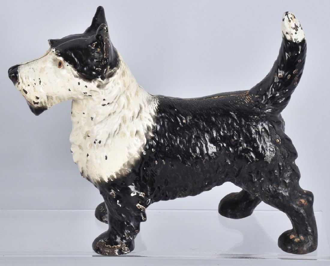 LARGE HUBLEY SCOTTY DOG CAST IRON DOORSTOP (1 of 4)