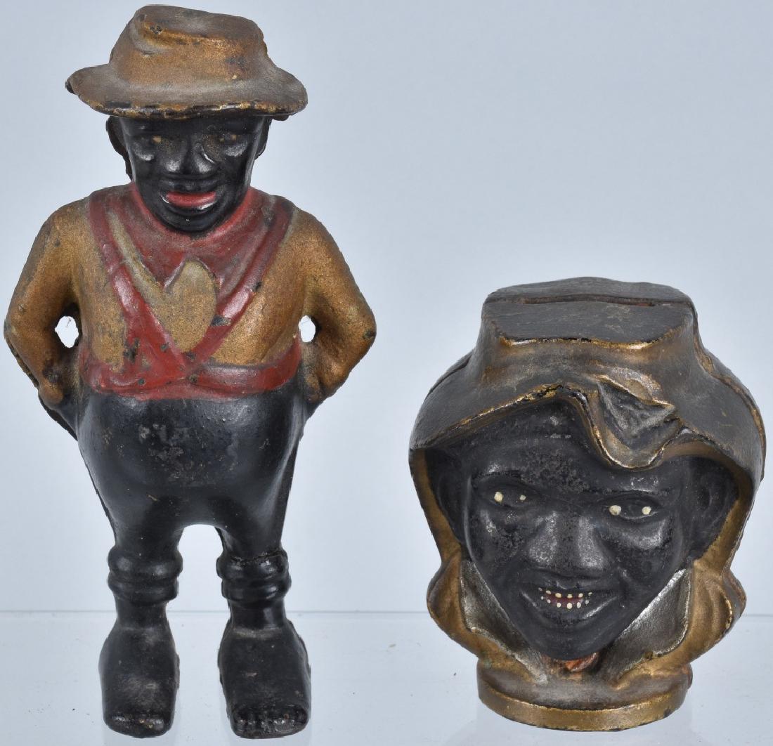 2 FACE BLACK & SHARE CROPPER STILL BANKS (1 of 6)