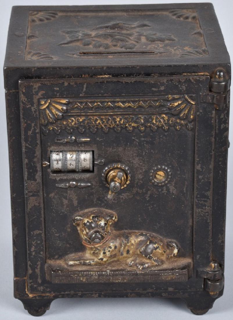 J&E STEVENS WATCH DOG SAFE MECHANICAL BANK (1 of 6)