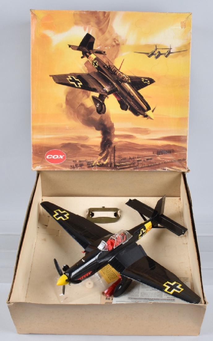 COX Ju87d STUKA GAS POWERED AIRPLANE w/ BOX (1 of 4)