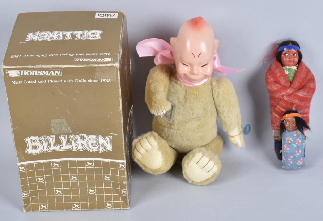 HORSEMAN BILLIKEN DOLL, MIB & SKOOKUM DOLL (1 of 6)