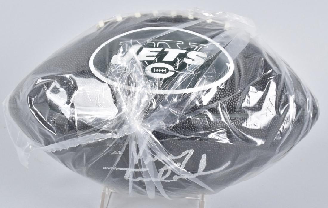 VINNY TESTAVERDE SIGNED JETS FOOTBALL, JSA (1 of 4)