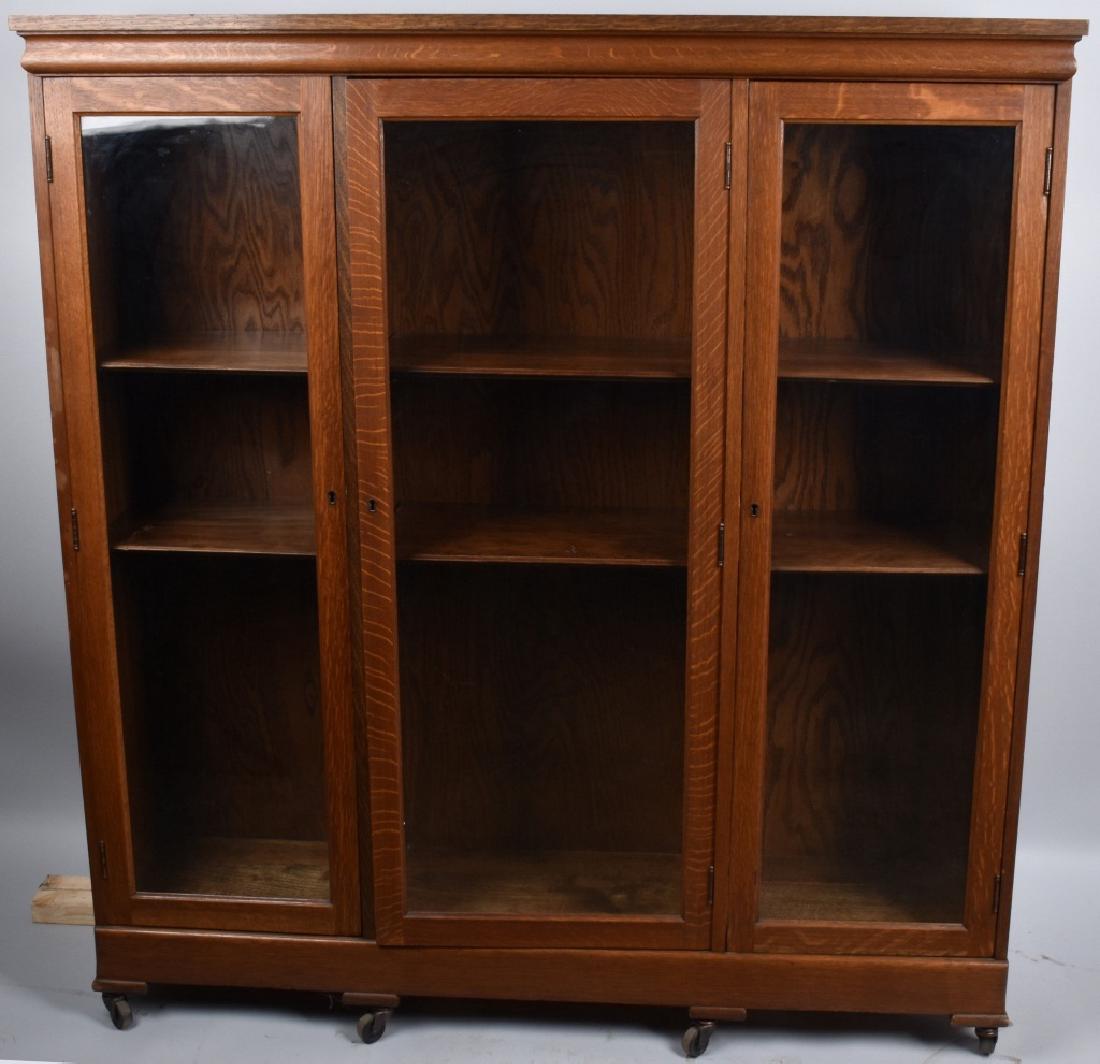 MISSION OAK BOOK CASE (1 of 8)