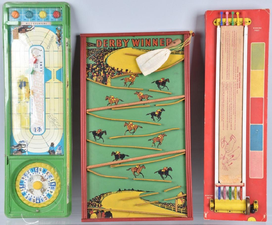 3-VINTAGE HORSE RACE GAMES (1 of 4)
