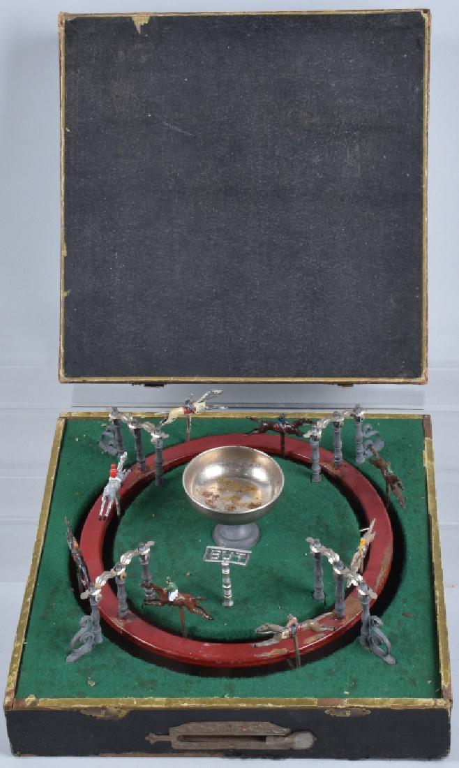 EARLY FRENCH JEP HORSE RACE GAME, BOXED (1 of 5)