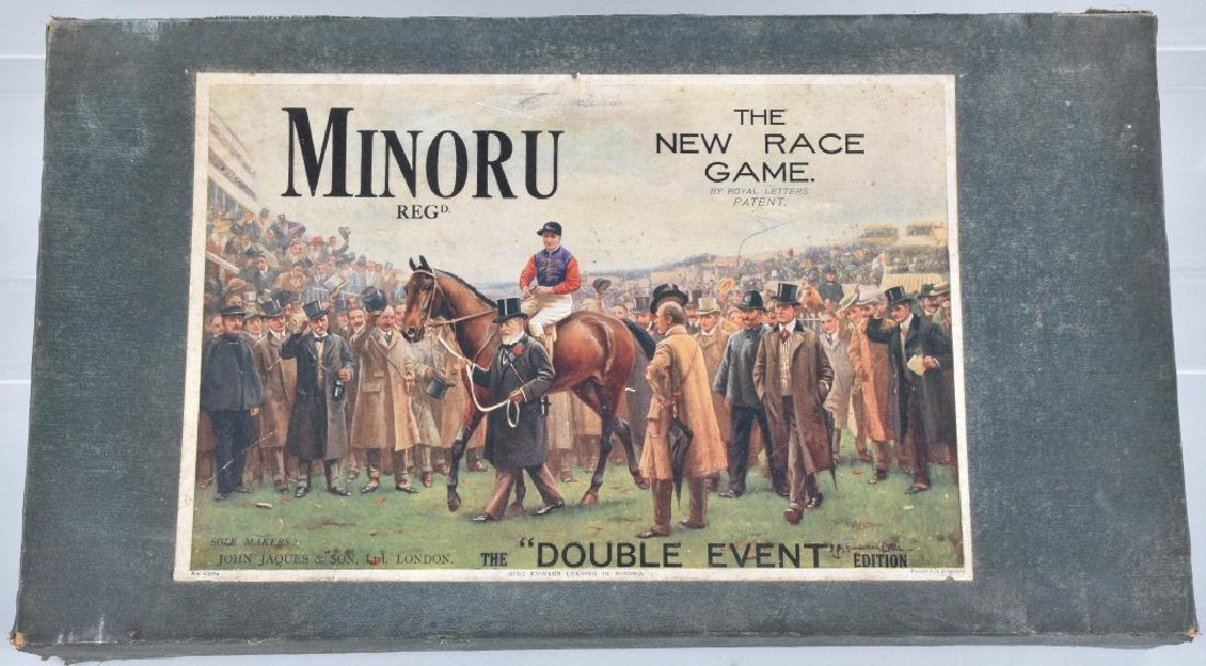 MINORU HORSE RACE GAME, ENGLAND, BOXED (1 of 4)
