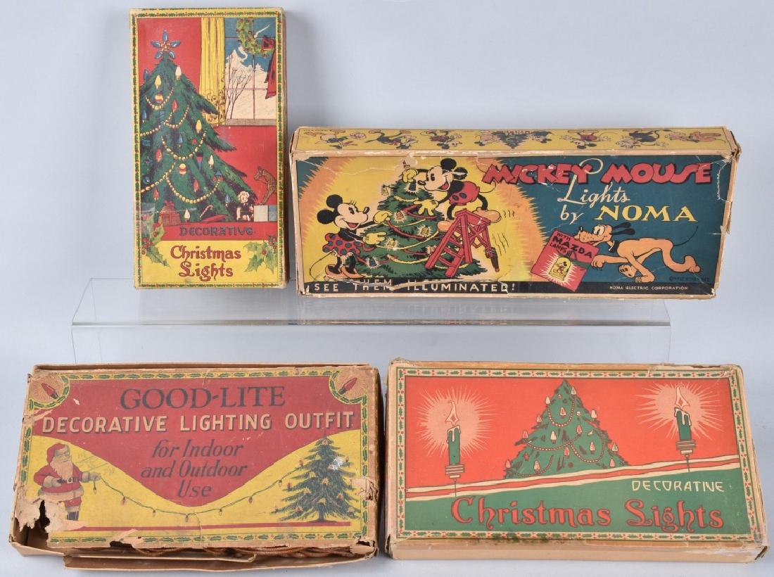 EARLY CHRISTMAS LIGHT SETS, BOXED (1 of 6)