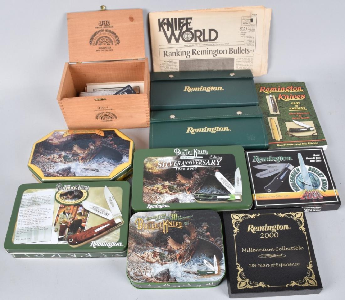 6-REMINGTON BOXED KNIVES, and MORE (1 of 6)