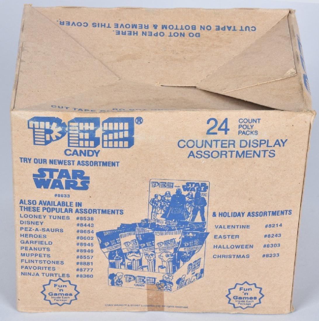 STAR WARS PEZ DISPENSERS COUNTER BOX OF 24 (1 of 4)