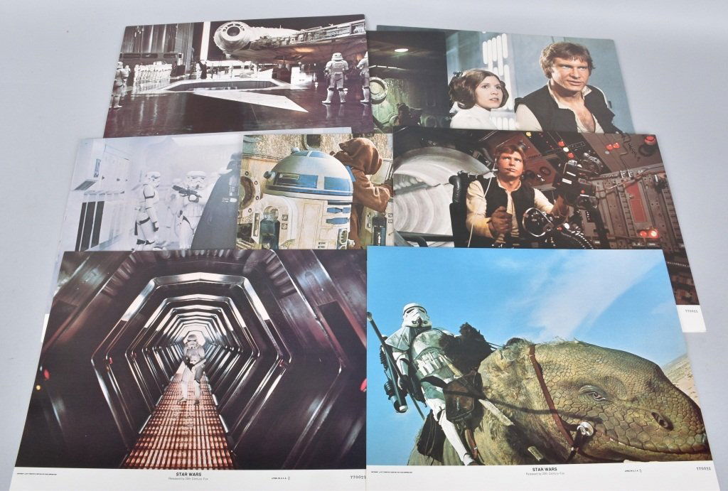 1977 STAR WARS 1ST ISSUE LOBBY CARD SET (1 of 3)