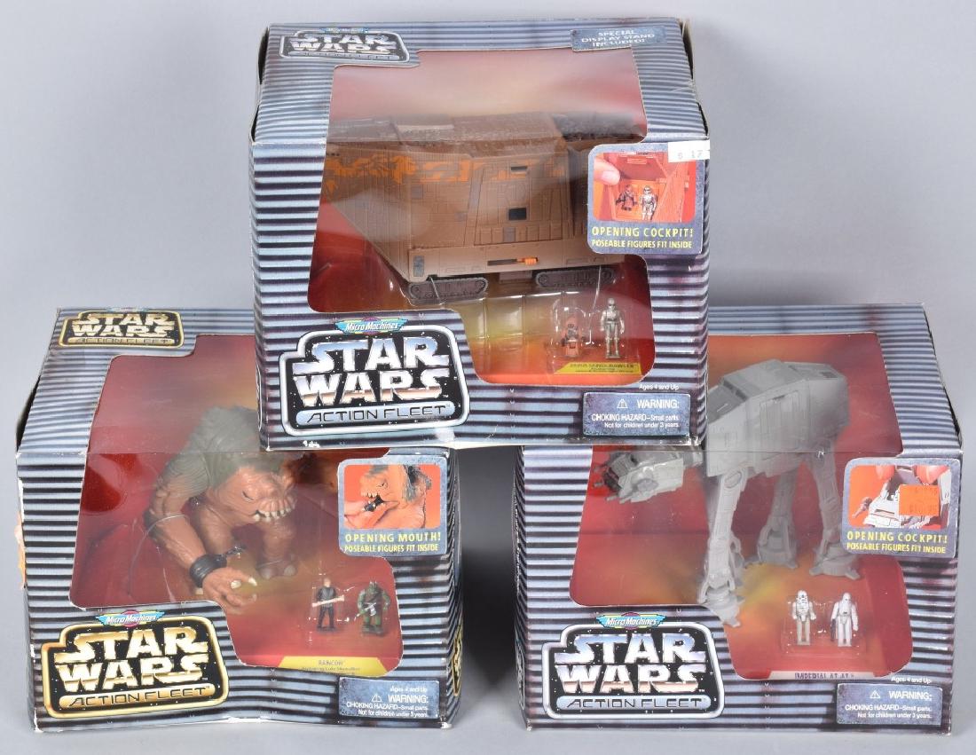 3- 1995 MICRO MACHINES STAR WARS ACTION FLEET MIB (1 of 5)