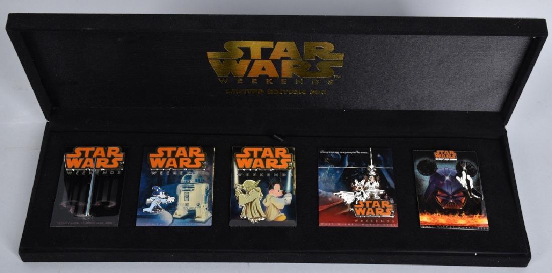 WALT DISNEY STAR WARS WEEKEND L.E. 500 PIN SET (1 of 3)