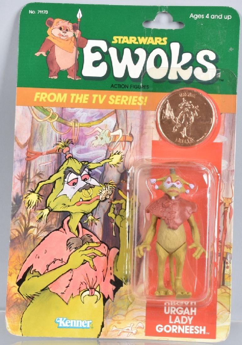 1985 STAR WARS EWOKS URGAH LADY GORNEESH MOC (1 of 3)