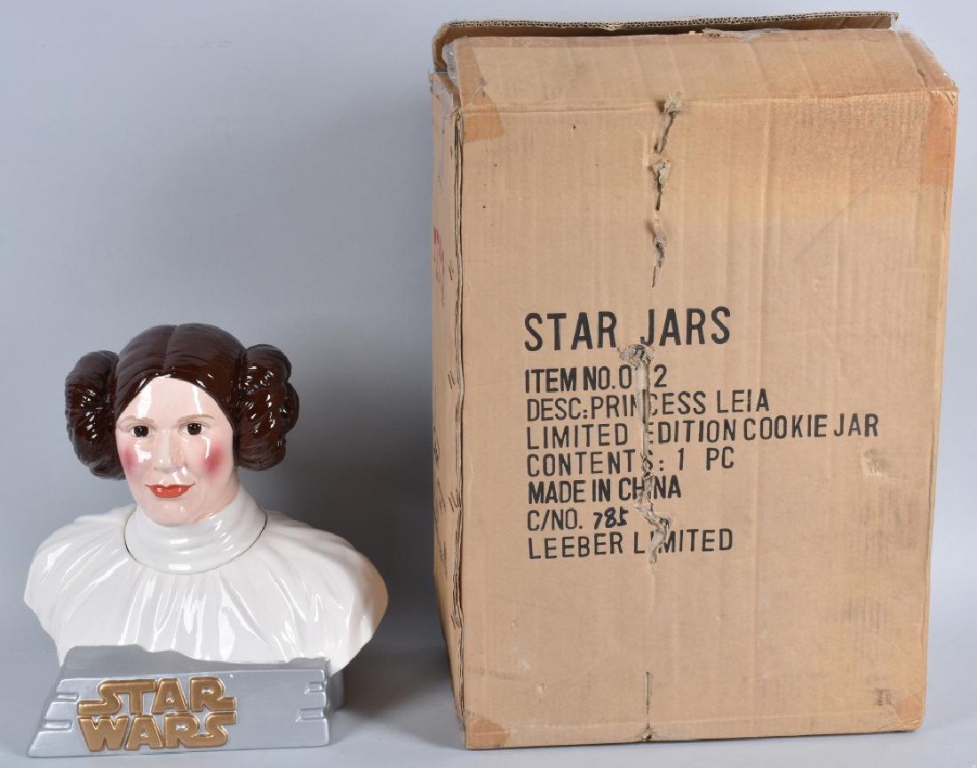 TREASURE CRAFT PRINCESS LEIA COOKIE JAR MIB (1 of 5)