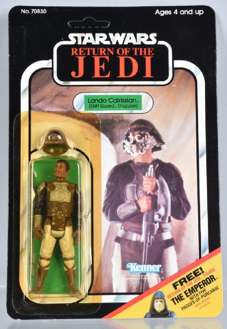 1983 STAR WARS ROTJ LANDO SKIFF GUARD 65B MOC (1 of 3)