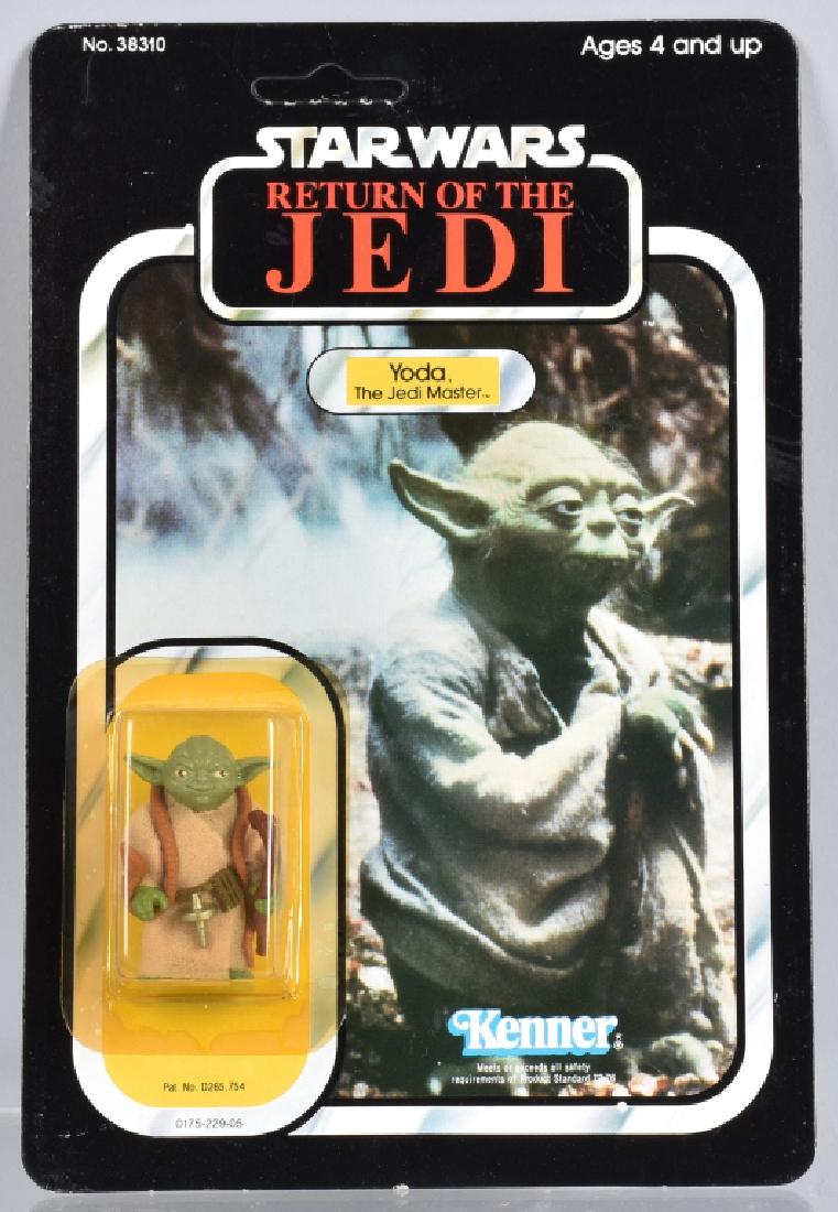 1983 STAR WARS ROTJ YODA "BROWN SNAKE" 77A MOC (1 of 3)