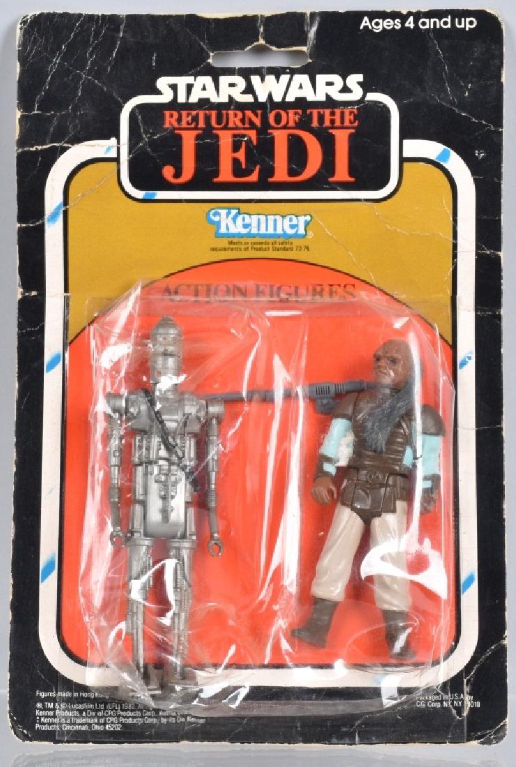 1983 STAR WARS ROTJ 2-PACK WEEQUAY & IG-88 MOC (1 of 3)