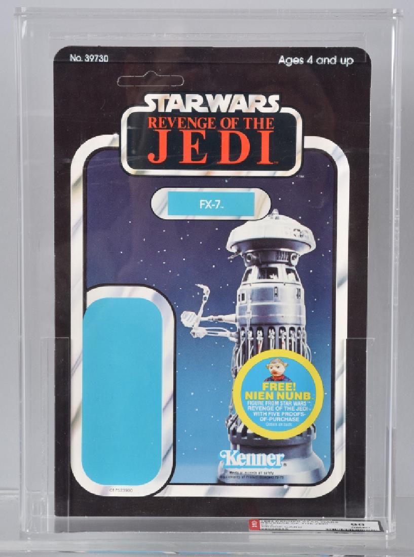 1983 STAR WARS ROTJ FX-7 PROOF CARD AFA 90 (1 of 3)