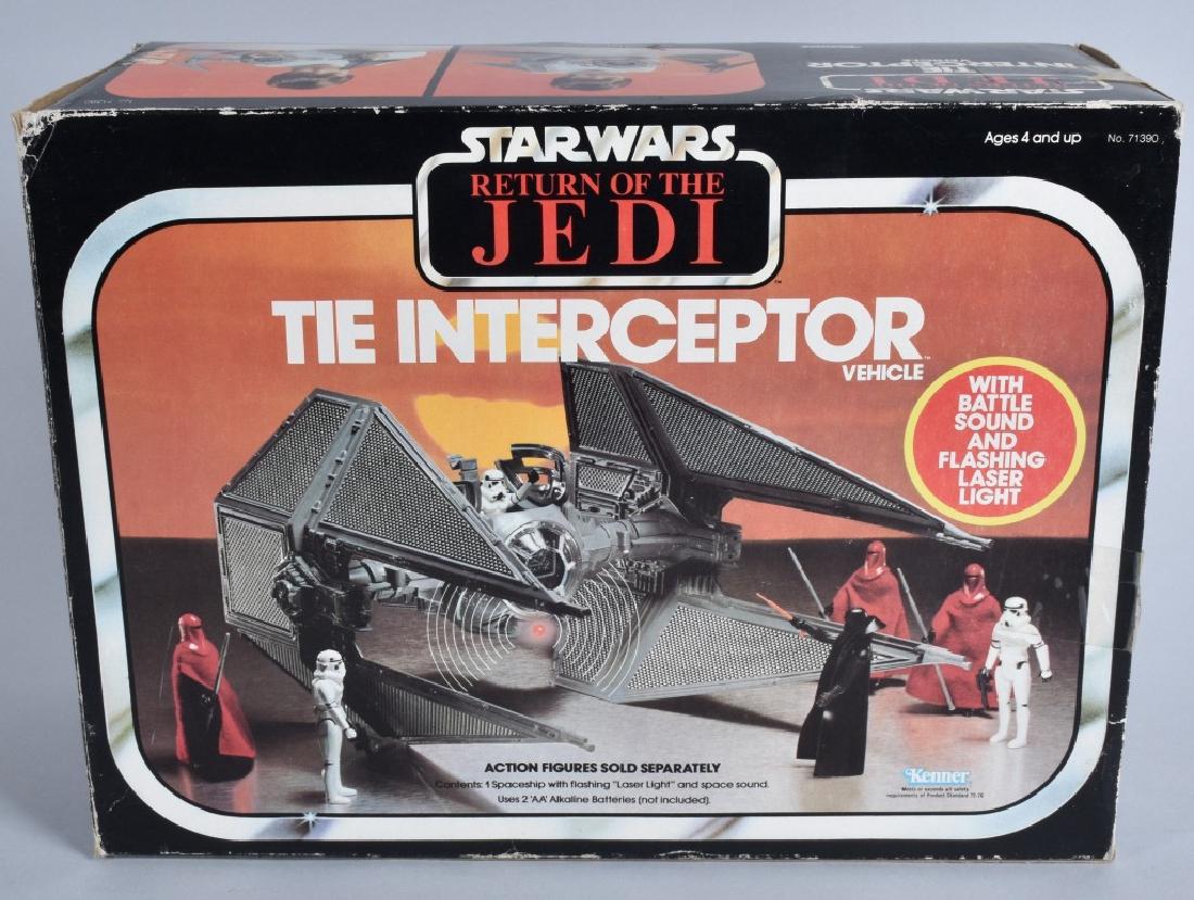 1983 STAR WARS ROTJ TIE INTERCEPTOR VEHICLE MIB (1 of 4)