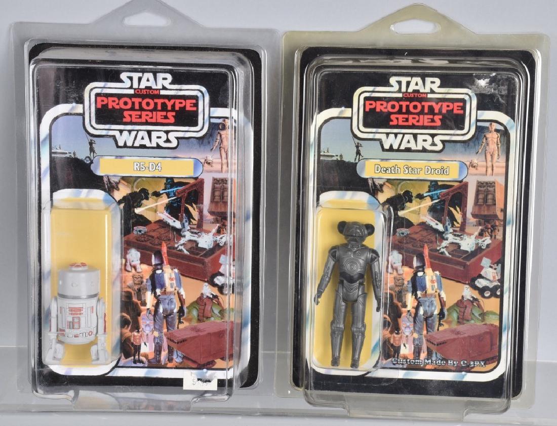2 STAR WARS CUSTOM PROTOTYPE SERIES FIGURES MOC (1 of 2)