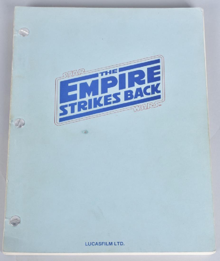 ORIGINAL EMPIRE STRIKES BACK MOVIE SCRIPT (1 of 4)