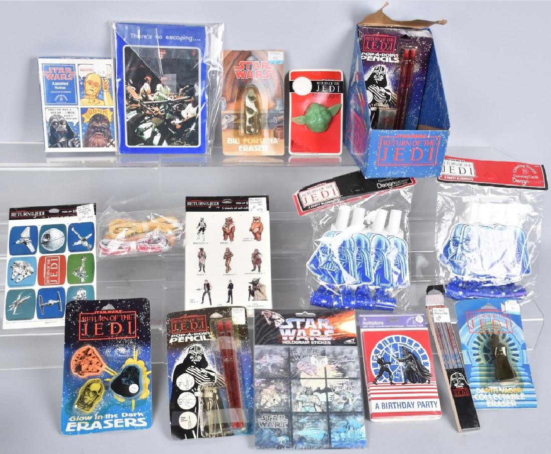 Large Lot of VINTAGE STAR WARS NOS ITEMS (1 of 5)