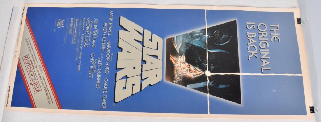 1982 STAR WARS (ROTJ TAG) INSERT MOVIE POSTER (1 of 3)