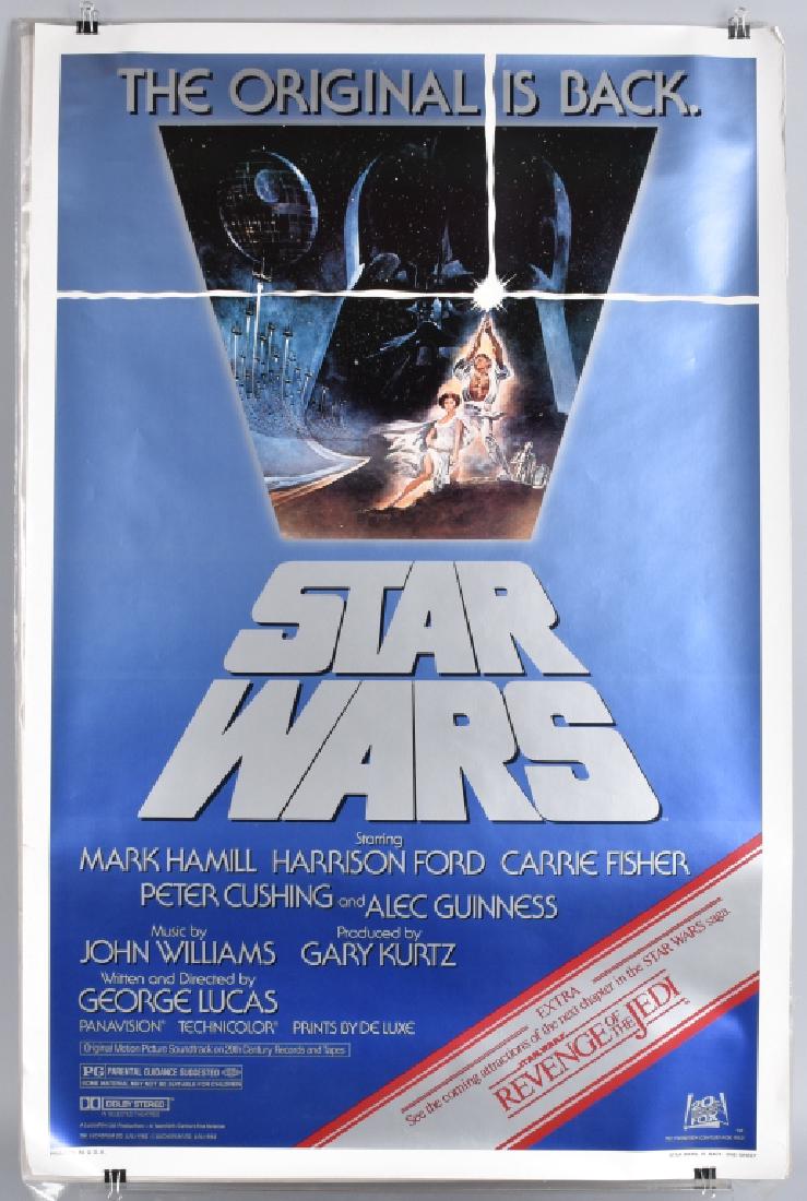 1982 STAR WARS (ROTJ TAG) 1 SHEET MOVIE POSTER (1 of 4)
