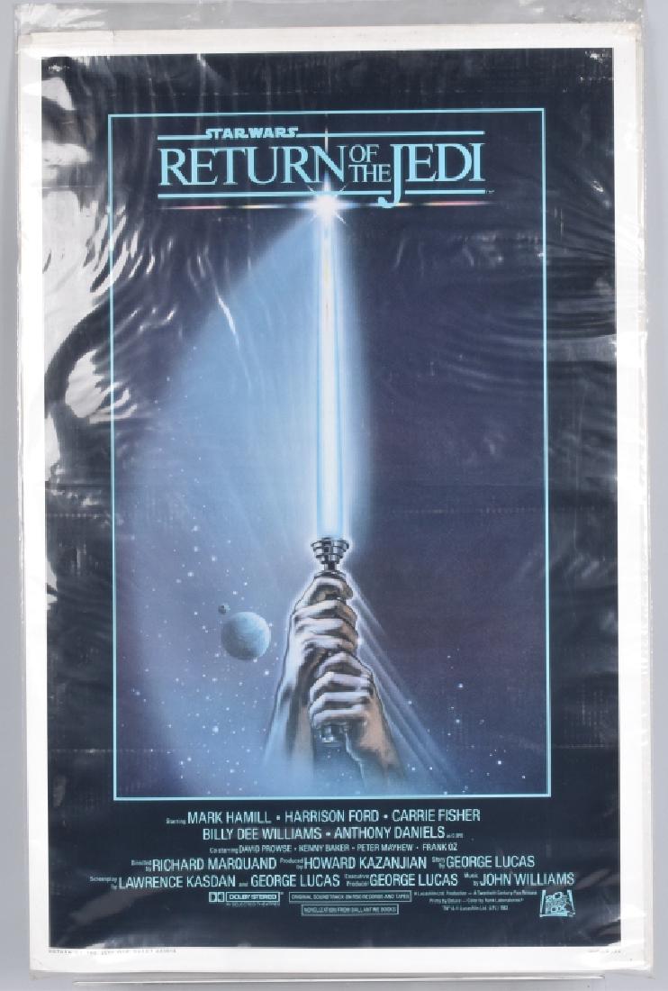 1983 STAR WARS ROTJ 1 SHEET MOVIE POSTER (1 of 5)
