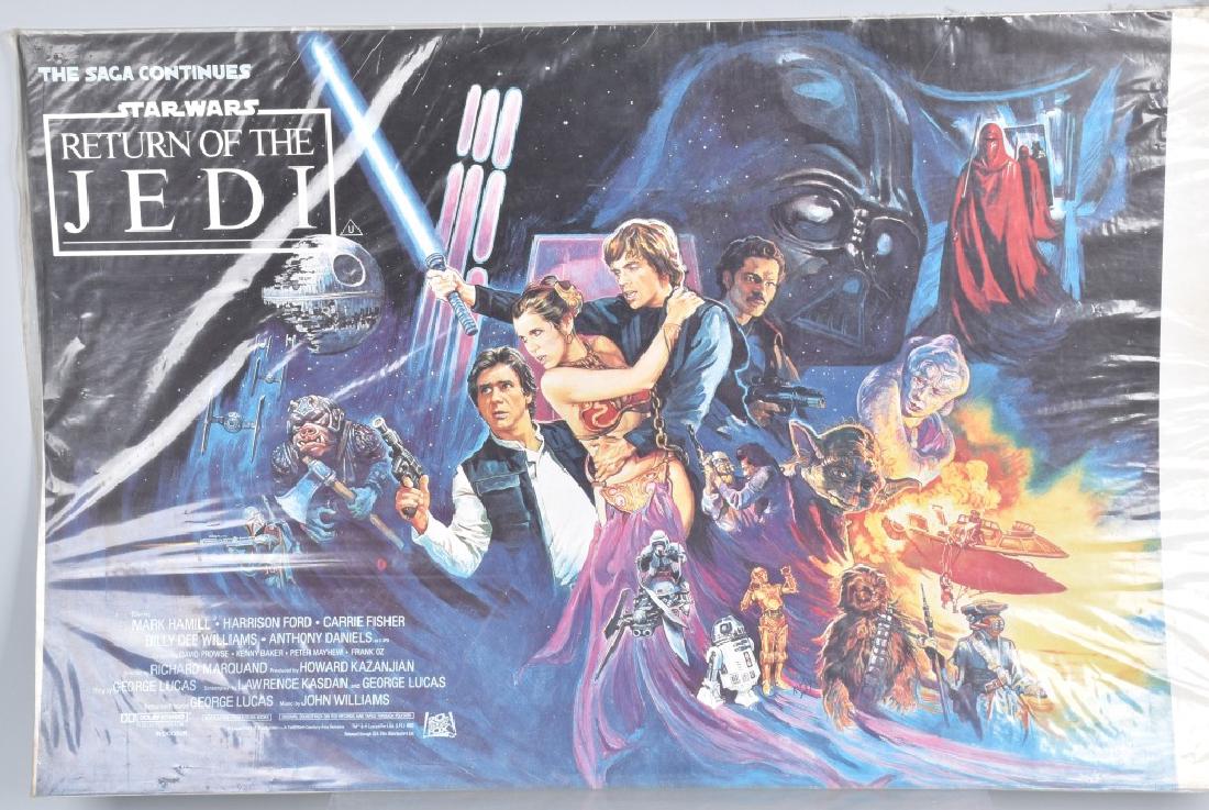 1983 RETURN OF THE JEDI 1 SHEET MOVIE POSTER (1 of 6)