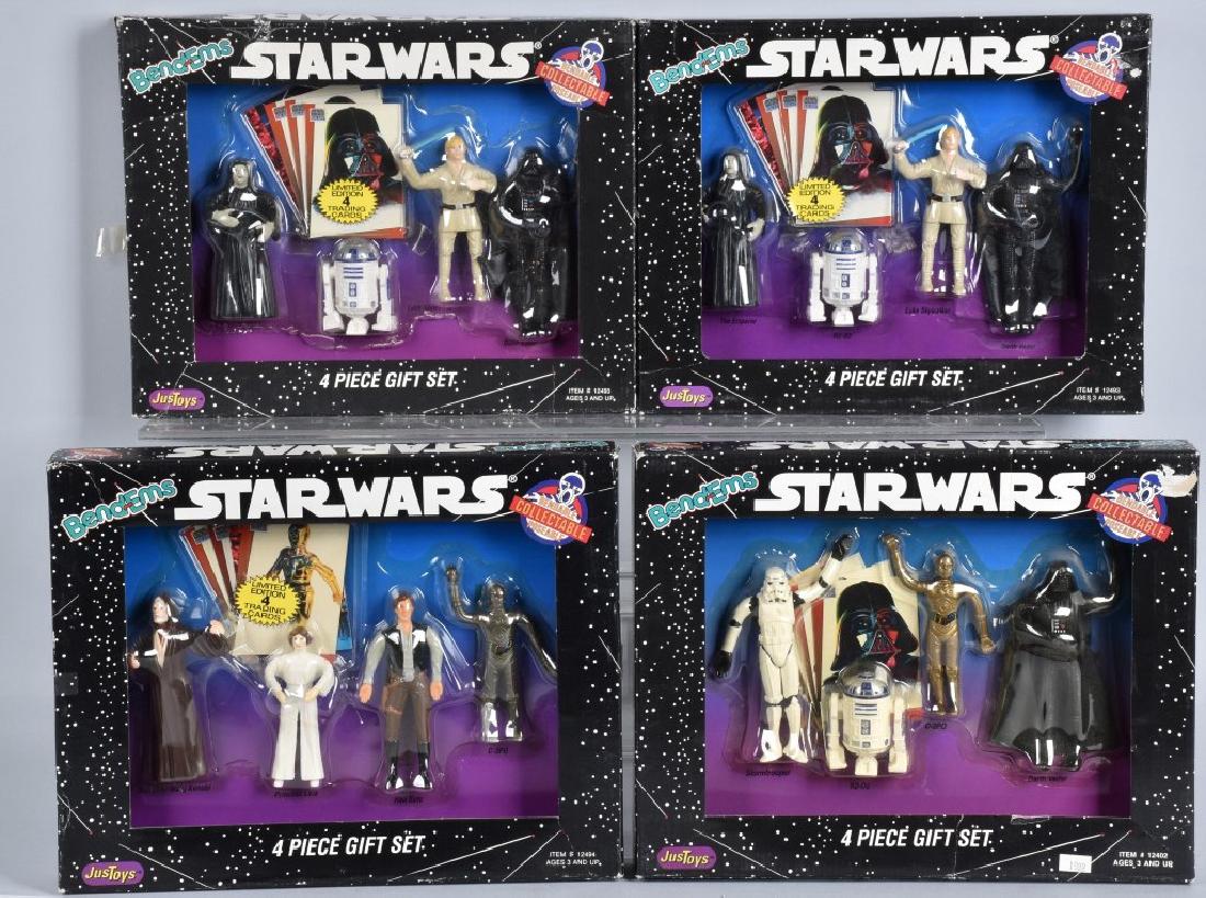 4- 1985 STAR WARS BEND-EMS GIFT SETS MIB (1 of 6)